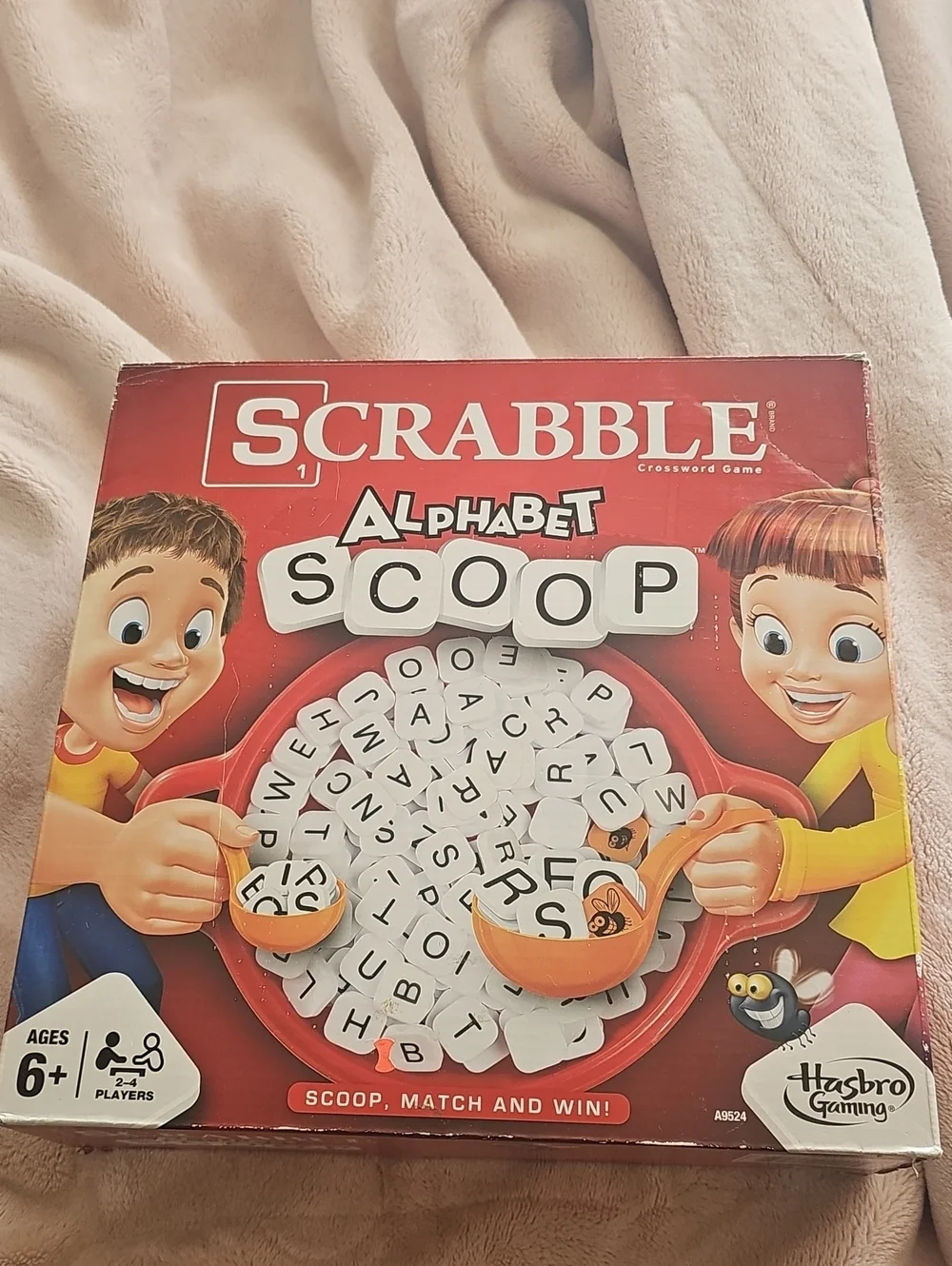 Scrabble Alphabet Scoop Kids Word Game